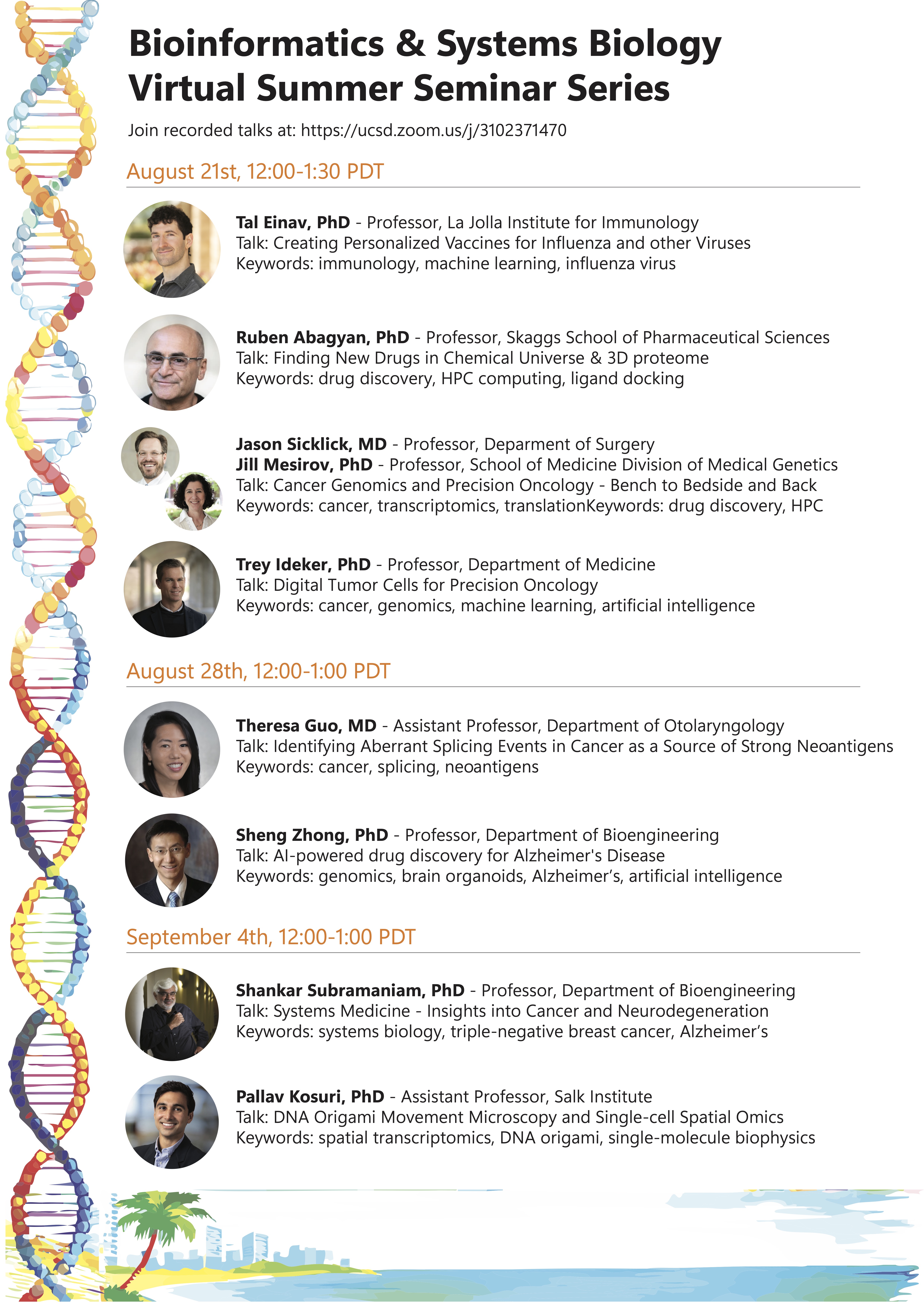 Summer Seminar Series Flyer