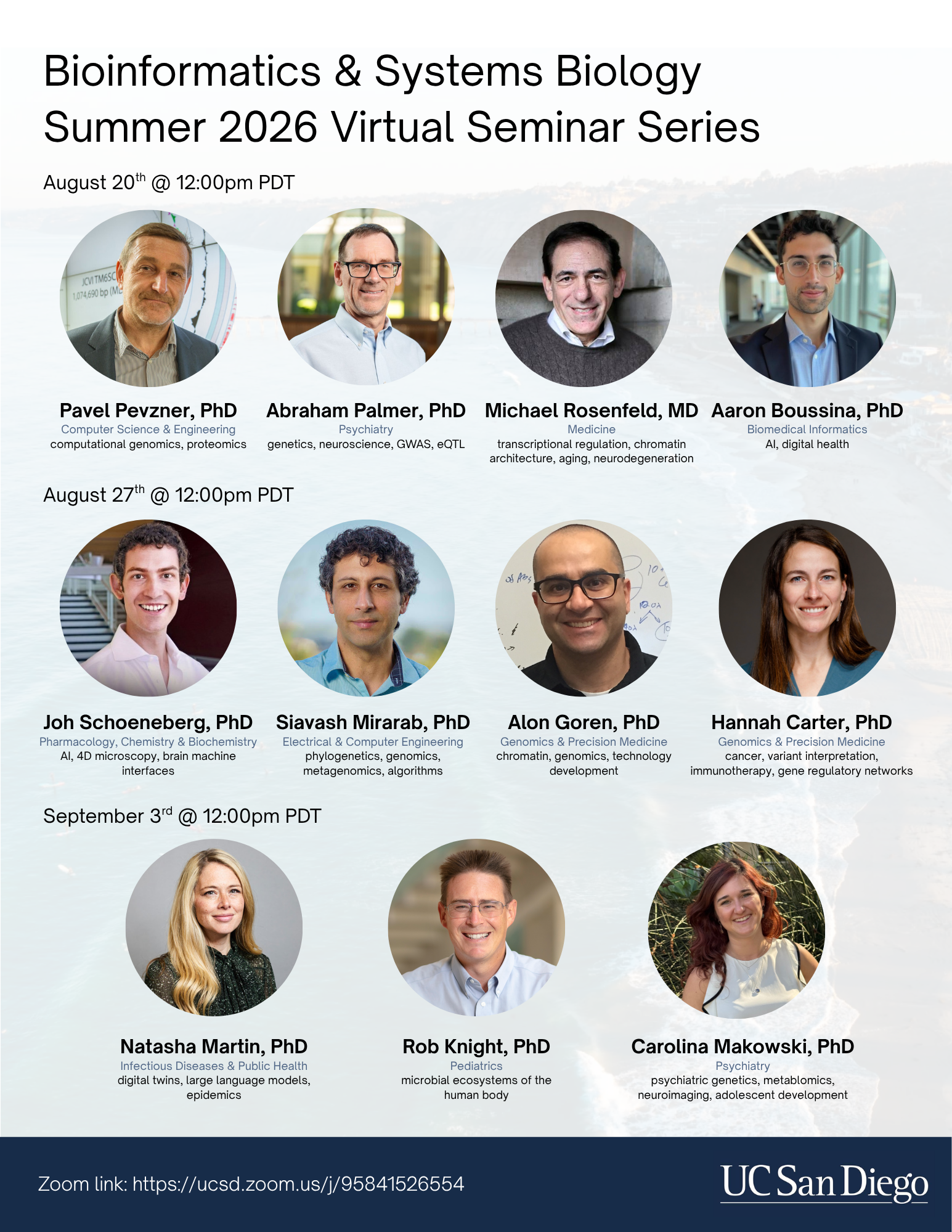 Summer Seminar Series Flyer